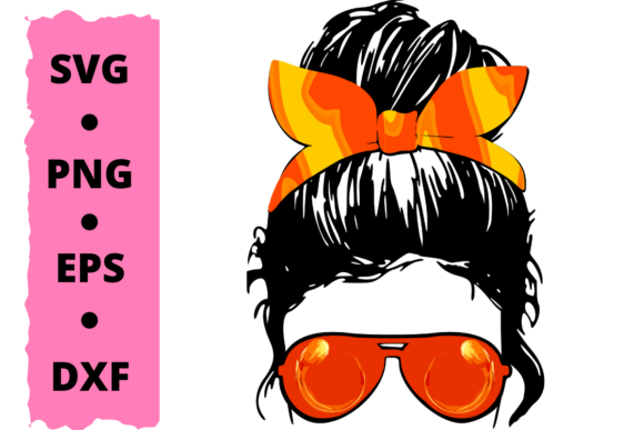 Hot Mom Graphics for Modern Crafts and Branding