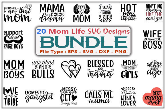 Mom Life Graphics for Crafts: A Seller's Review